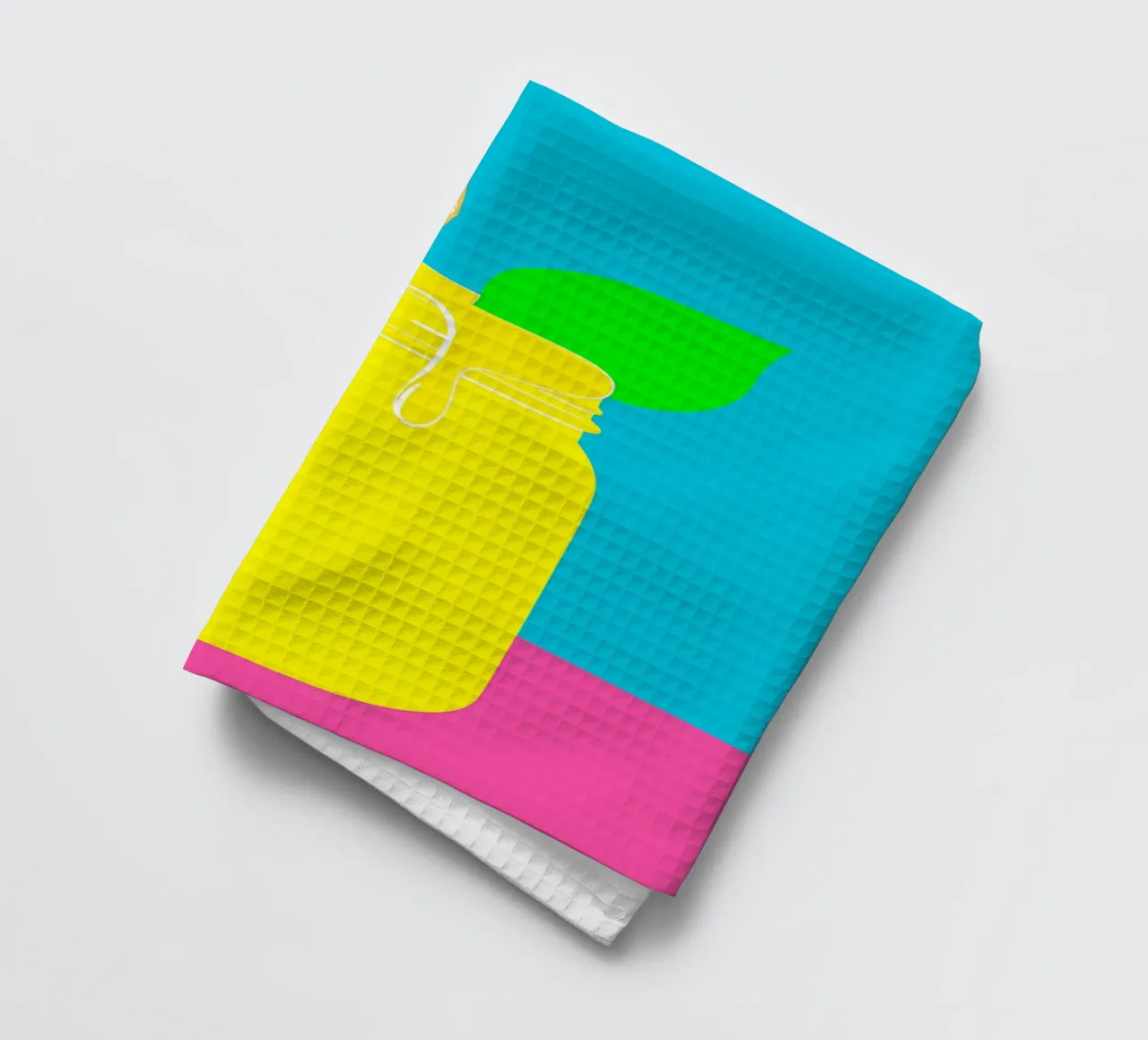 Juice Jar - Pop Art tea towel by ColorCrash Gallery