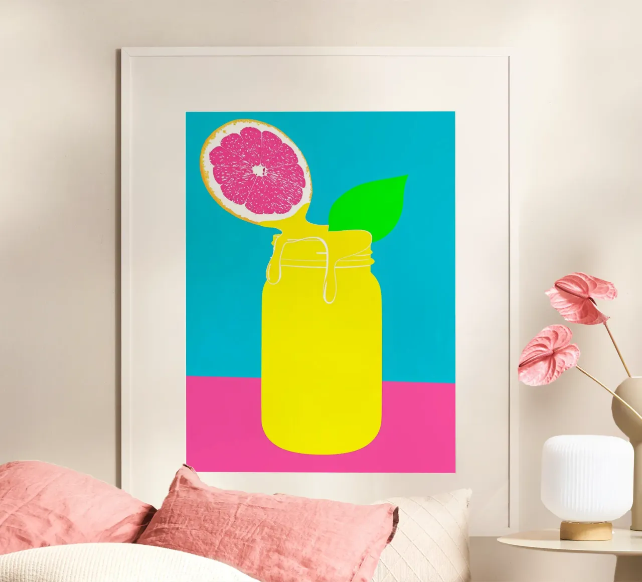 Barattolo di succo - Pop Art carta hahnemühle da ColorCrash Gallery