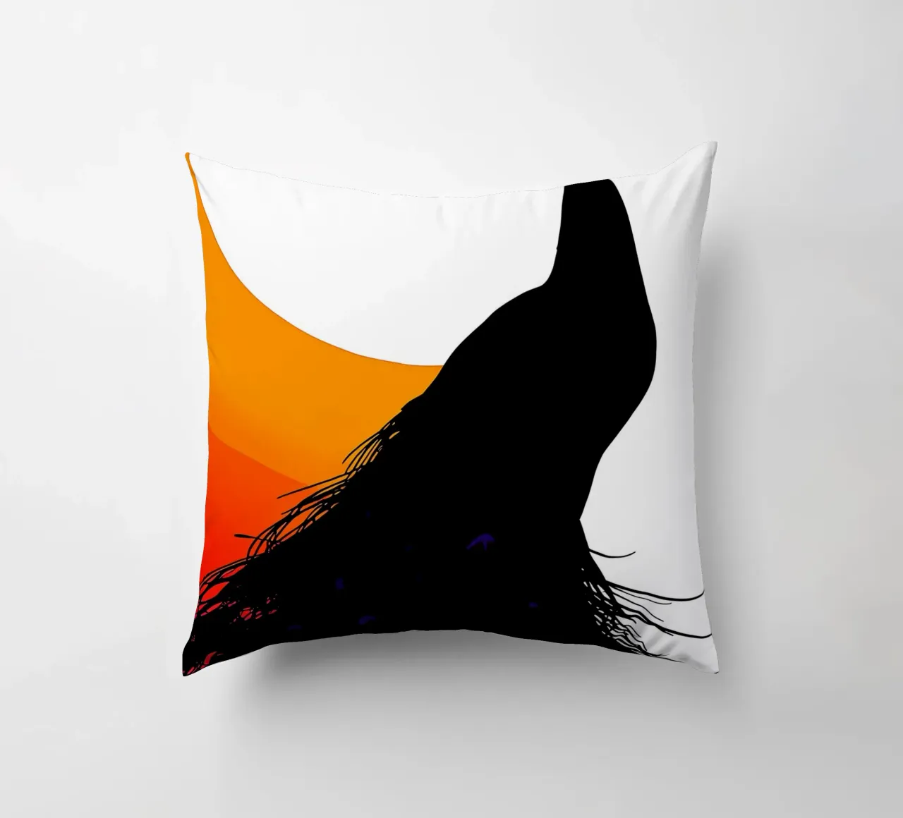 Pavone - Pop Art cuscino da ColorCrash Gallery