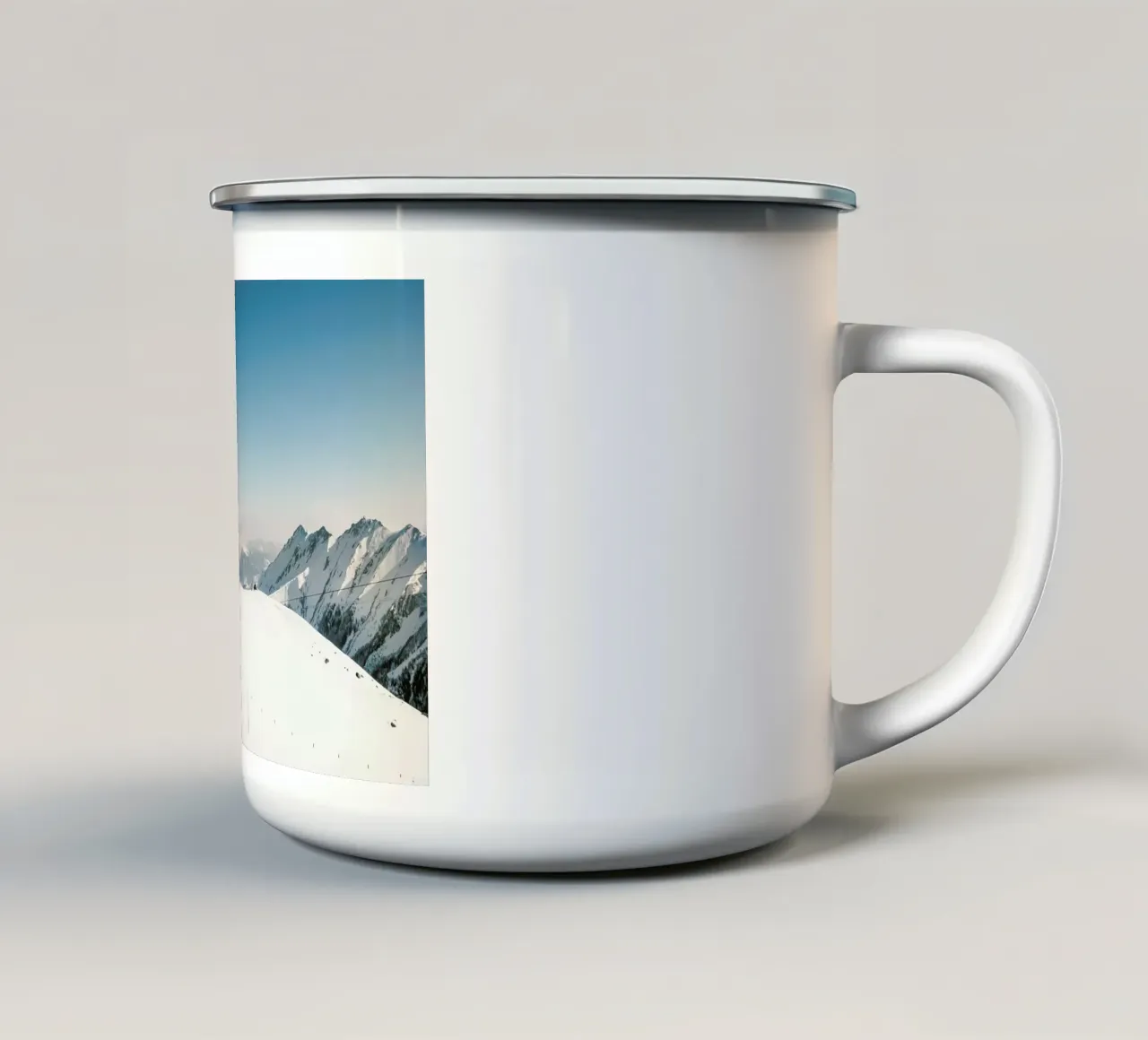 Off for a Walk II tazza in smalto da Philipp Reinhard
