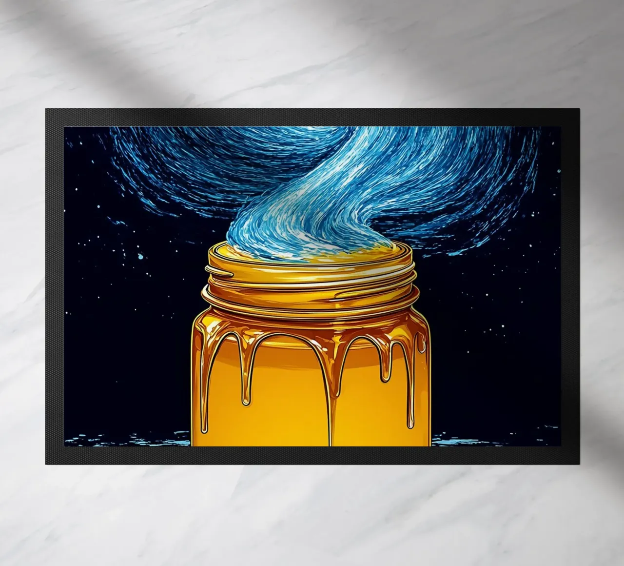 Vaso di miele - Pop Art zerbino da ColorCrash Gallery