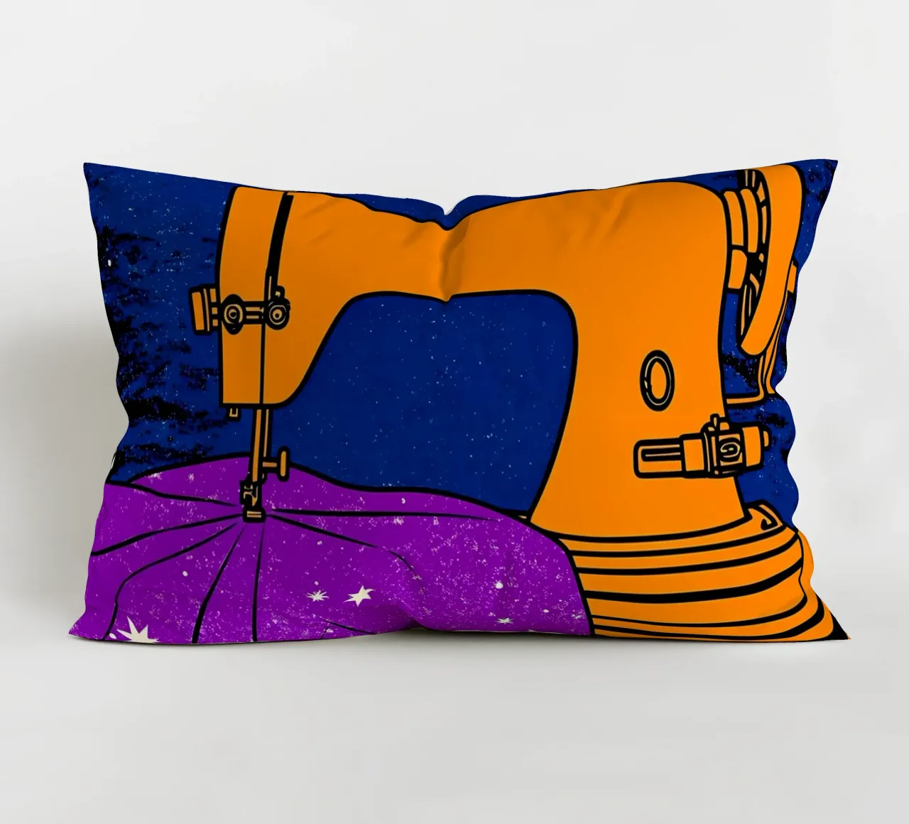 Macchina da cucire - Pop Art cuscino da ColorCrash Gallery