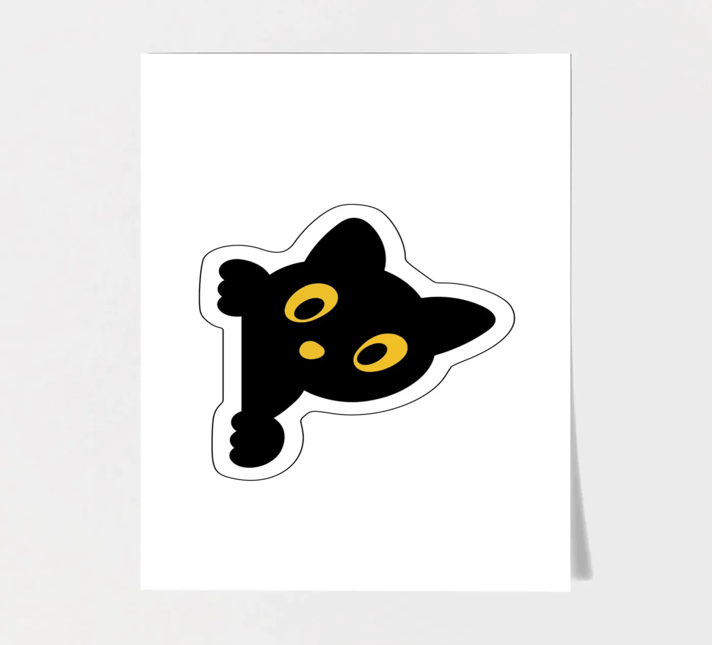 cat sticker sheet by khoailang