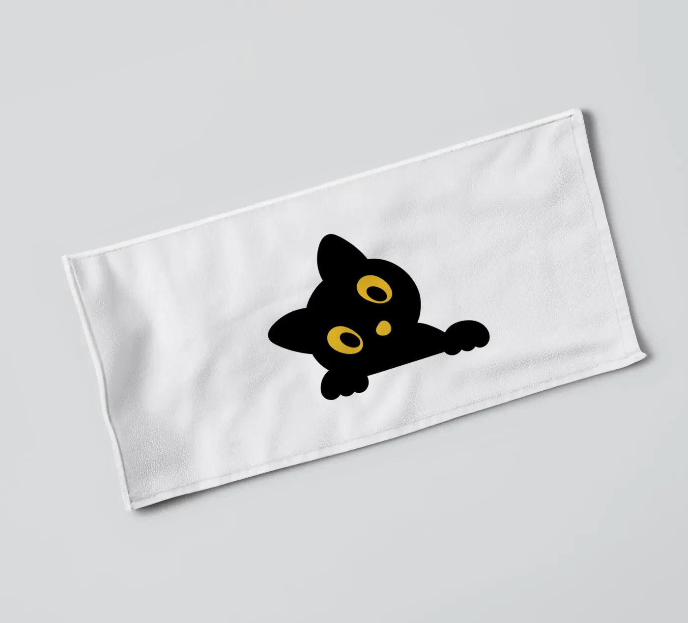 cat towel by khoailang