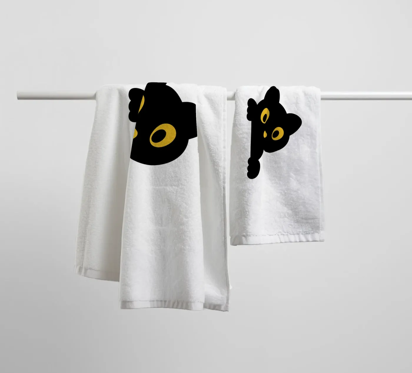 cat towel by khoailang