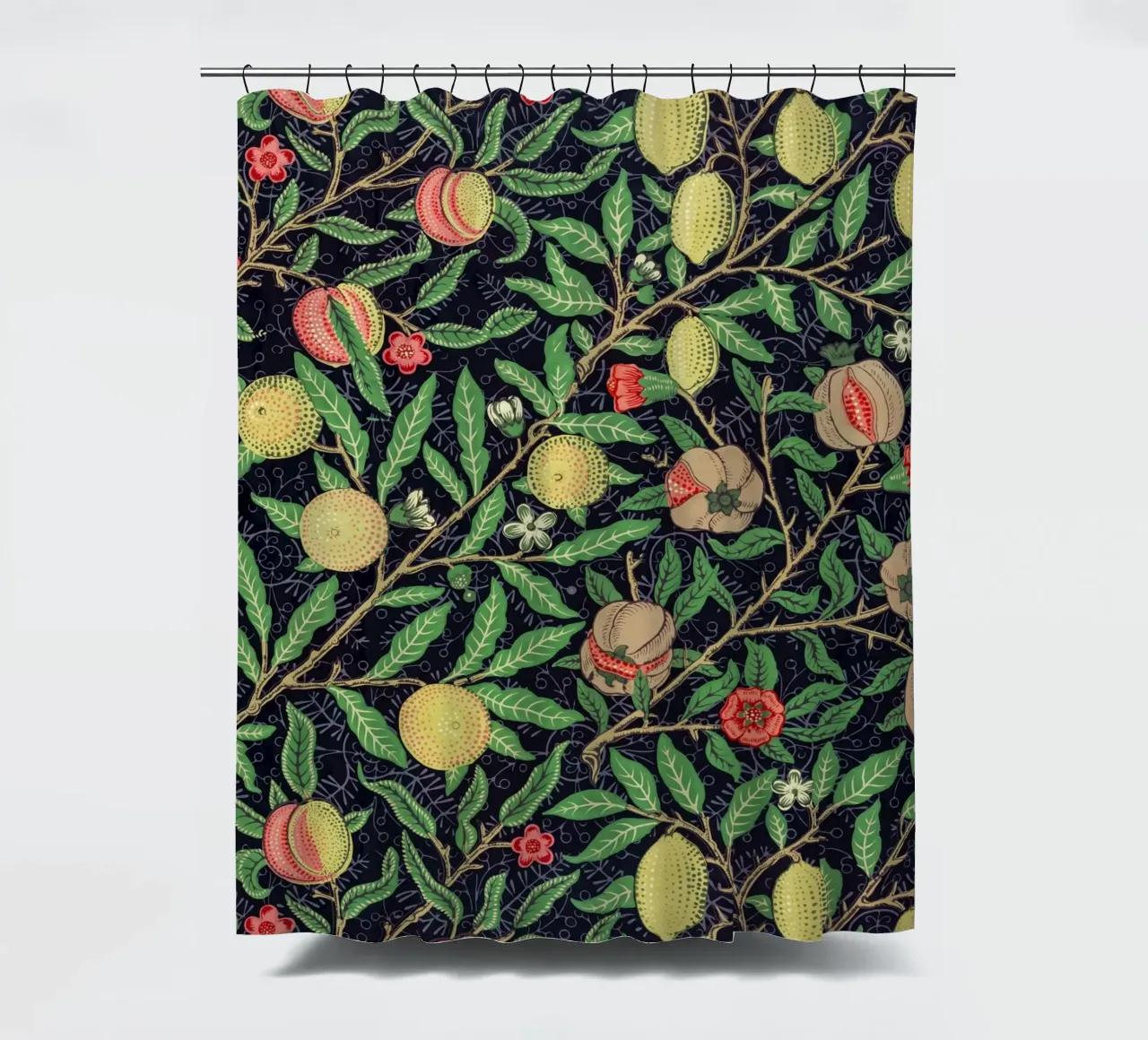 floral pattern shower curtain by Venus Art