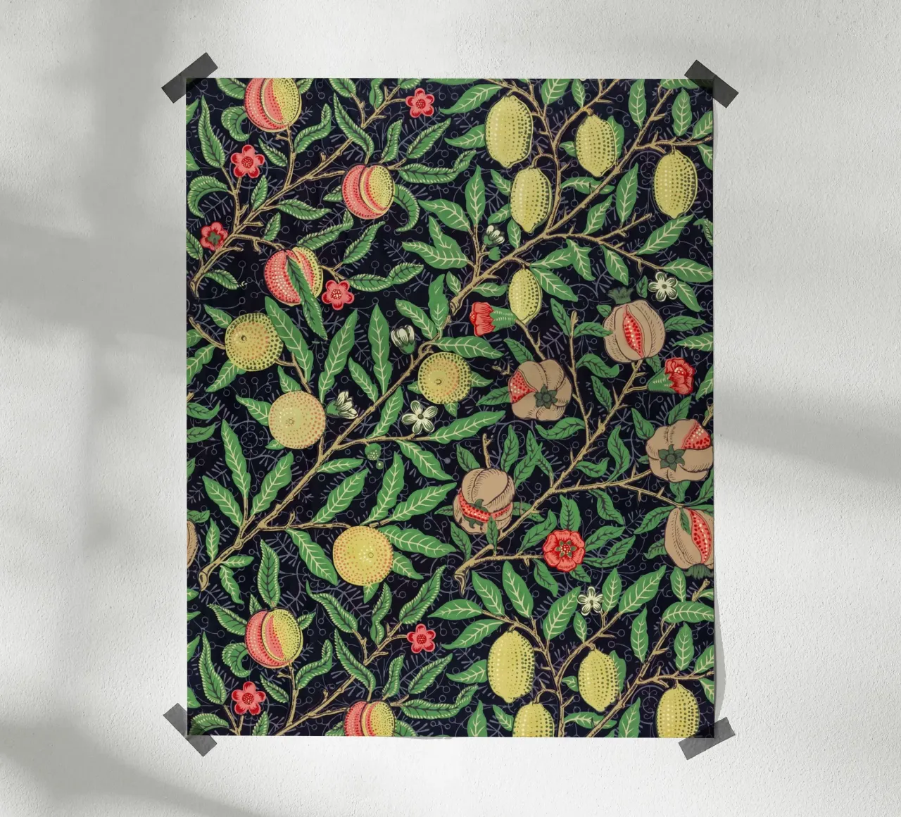 floral pattern poster by Venus Art