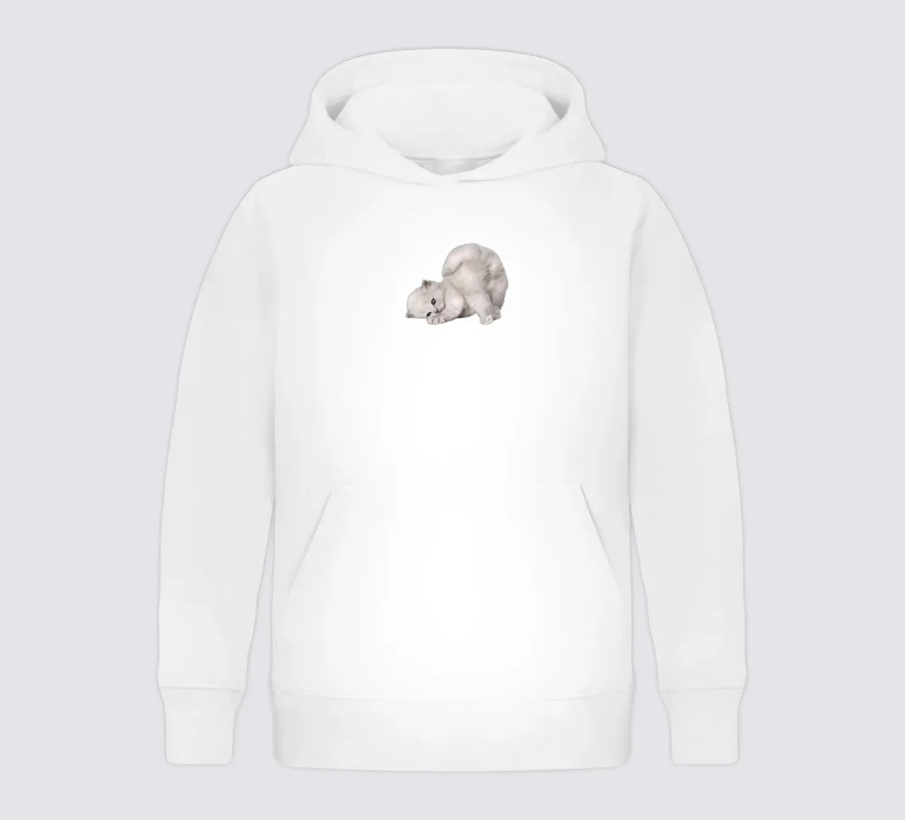 cat sudadera con capucha para niño de khoailang