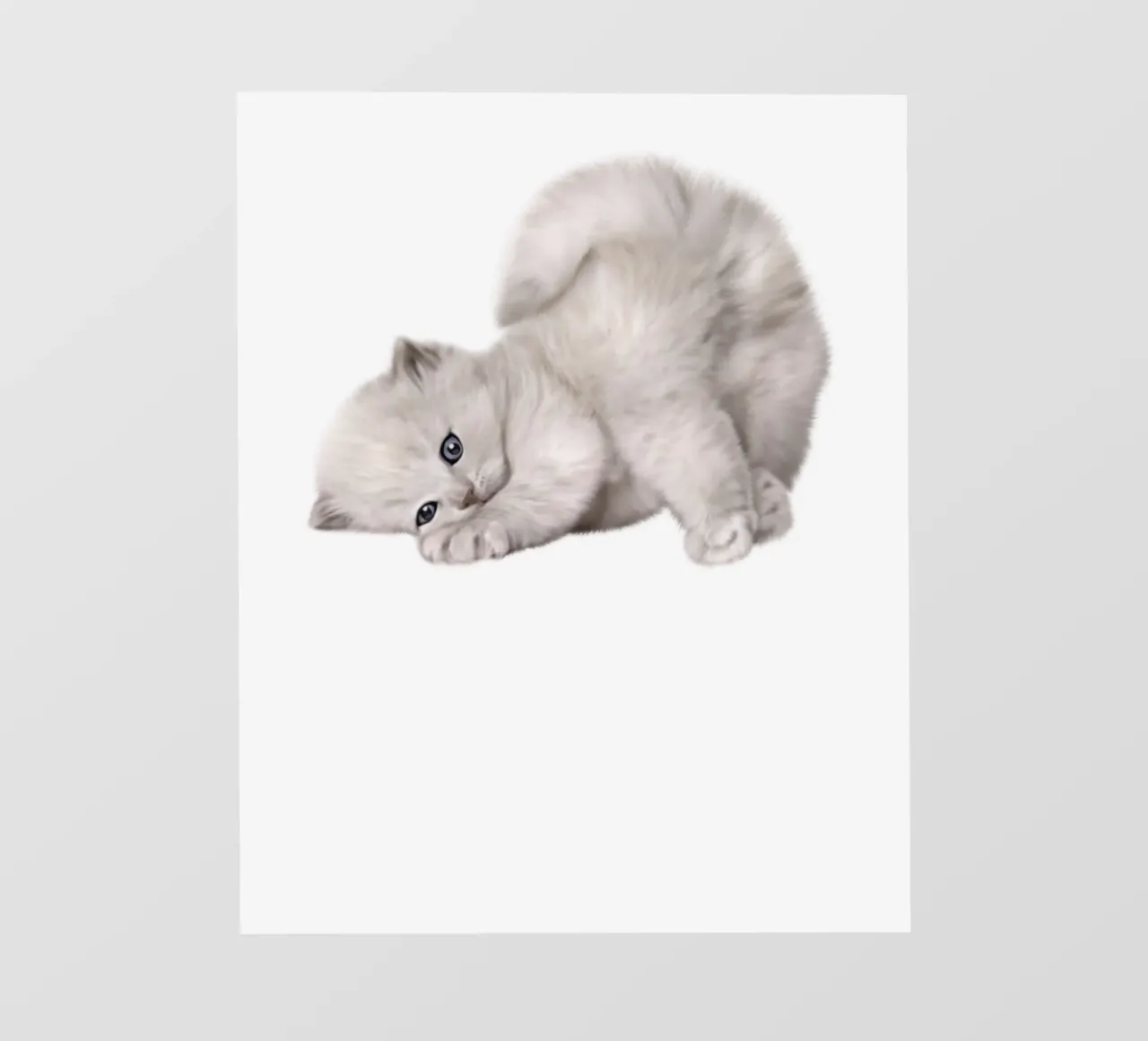 kat fotobehang van khoailang