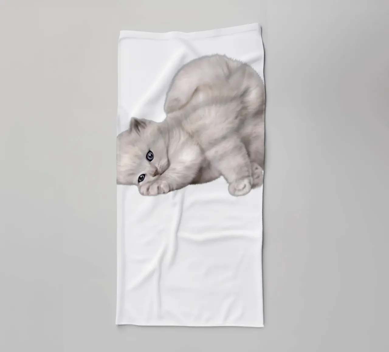 gatto asciugamano da bagno da khoailang