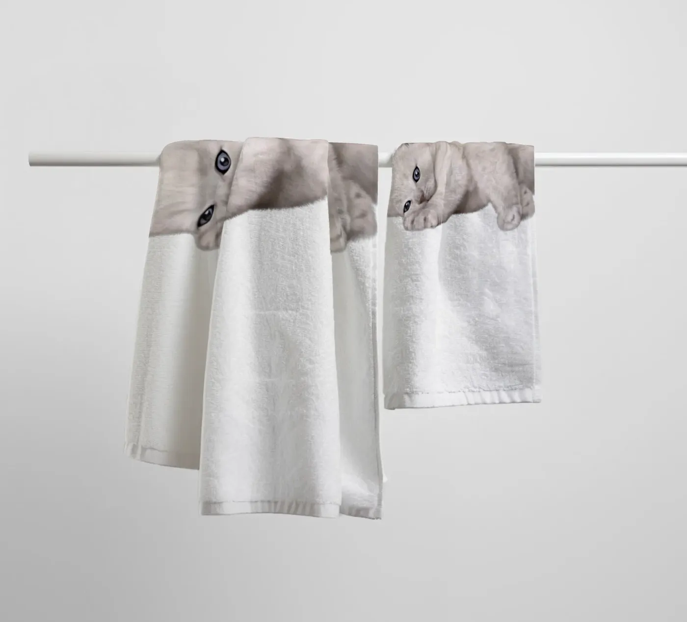 cat towel by khoailang
