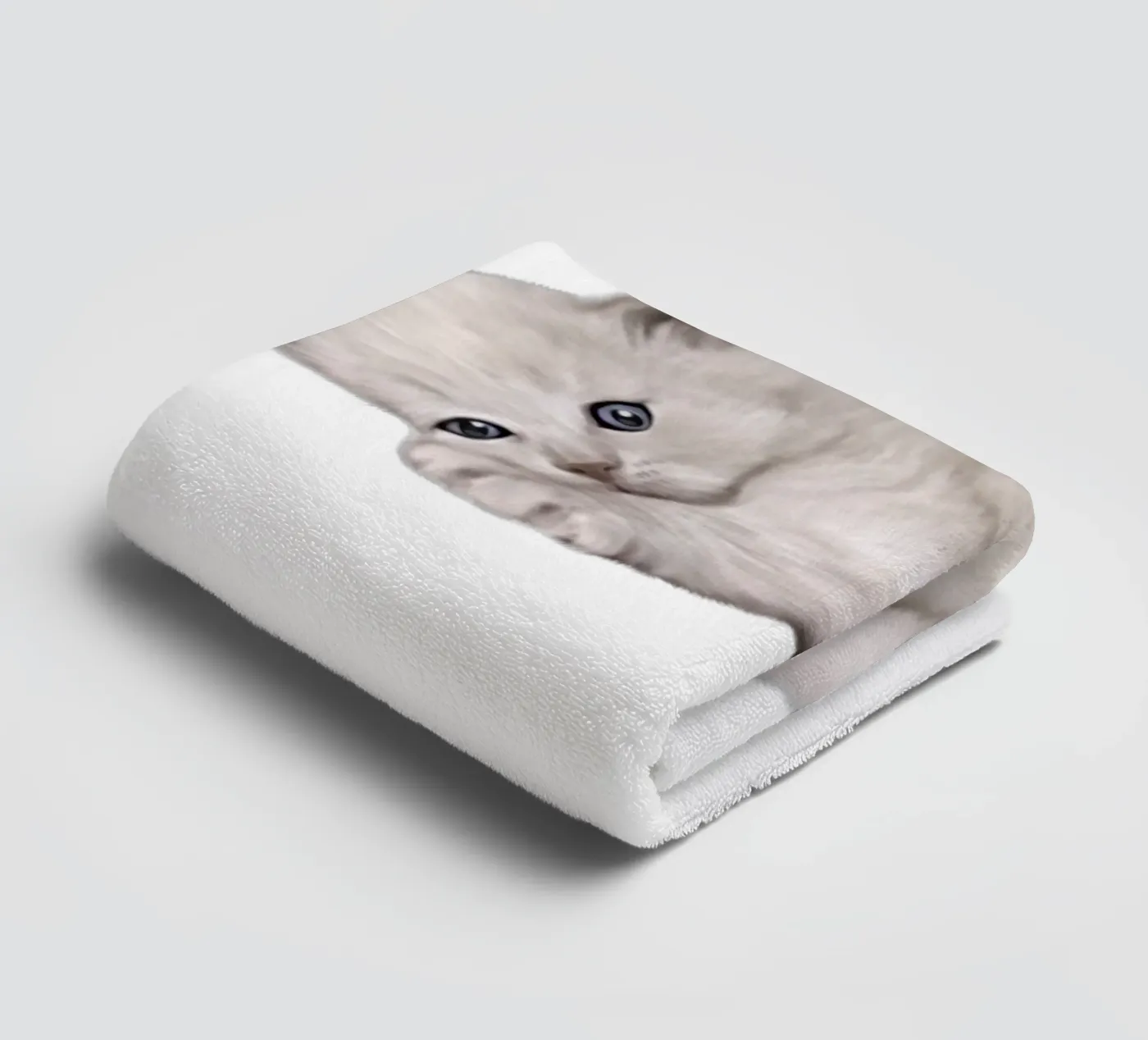 cat towel by khoailang