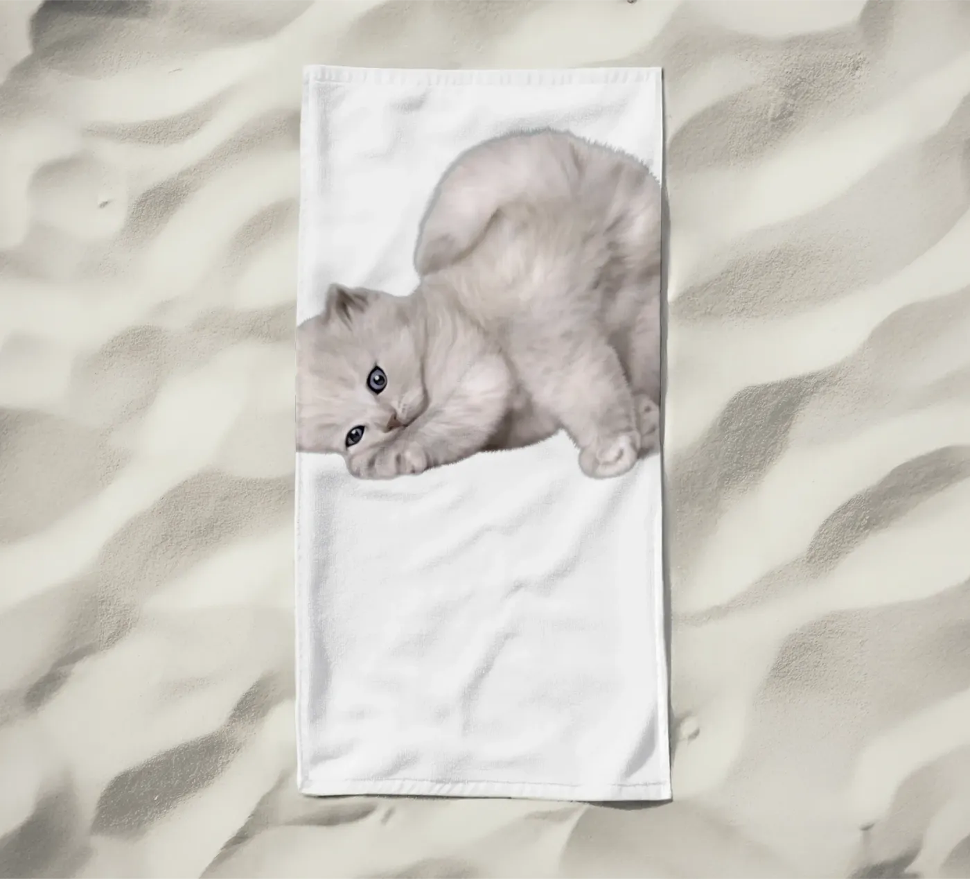 cat strandhanddoek van khoailang