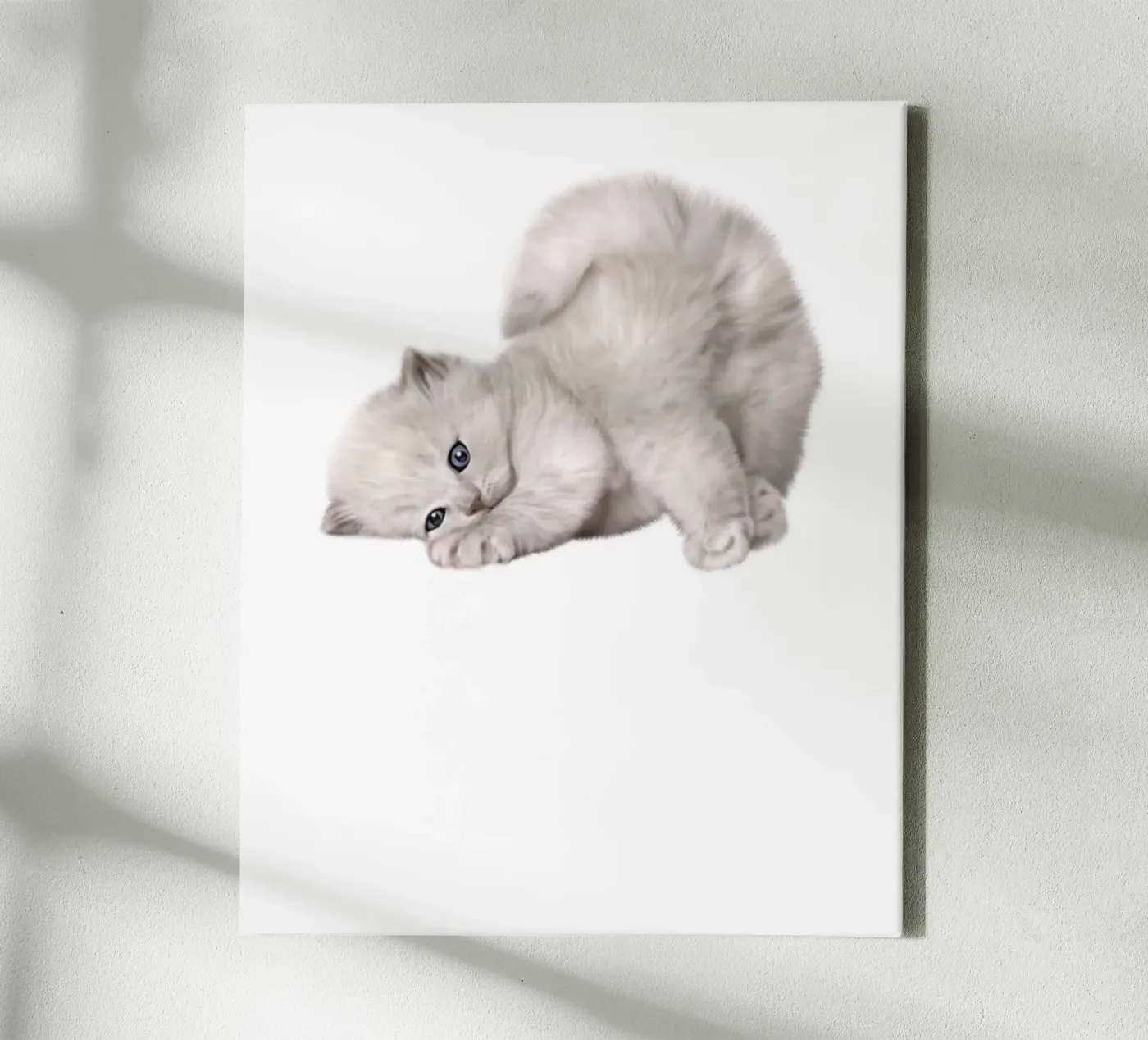 cat canvas by khoailang