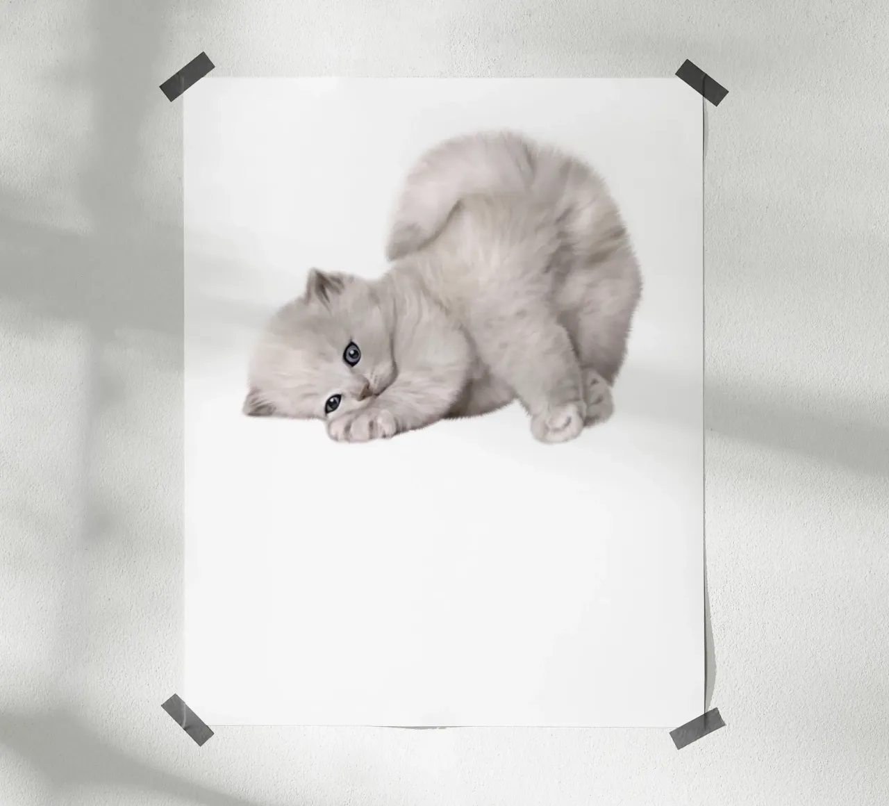 cat poster by khoailang