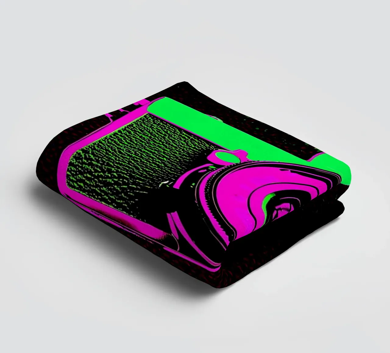 Camera - Pop Art towel by ColorCrash Gallery