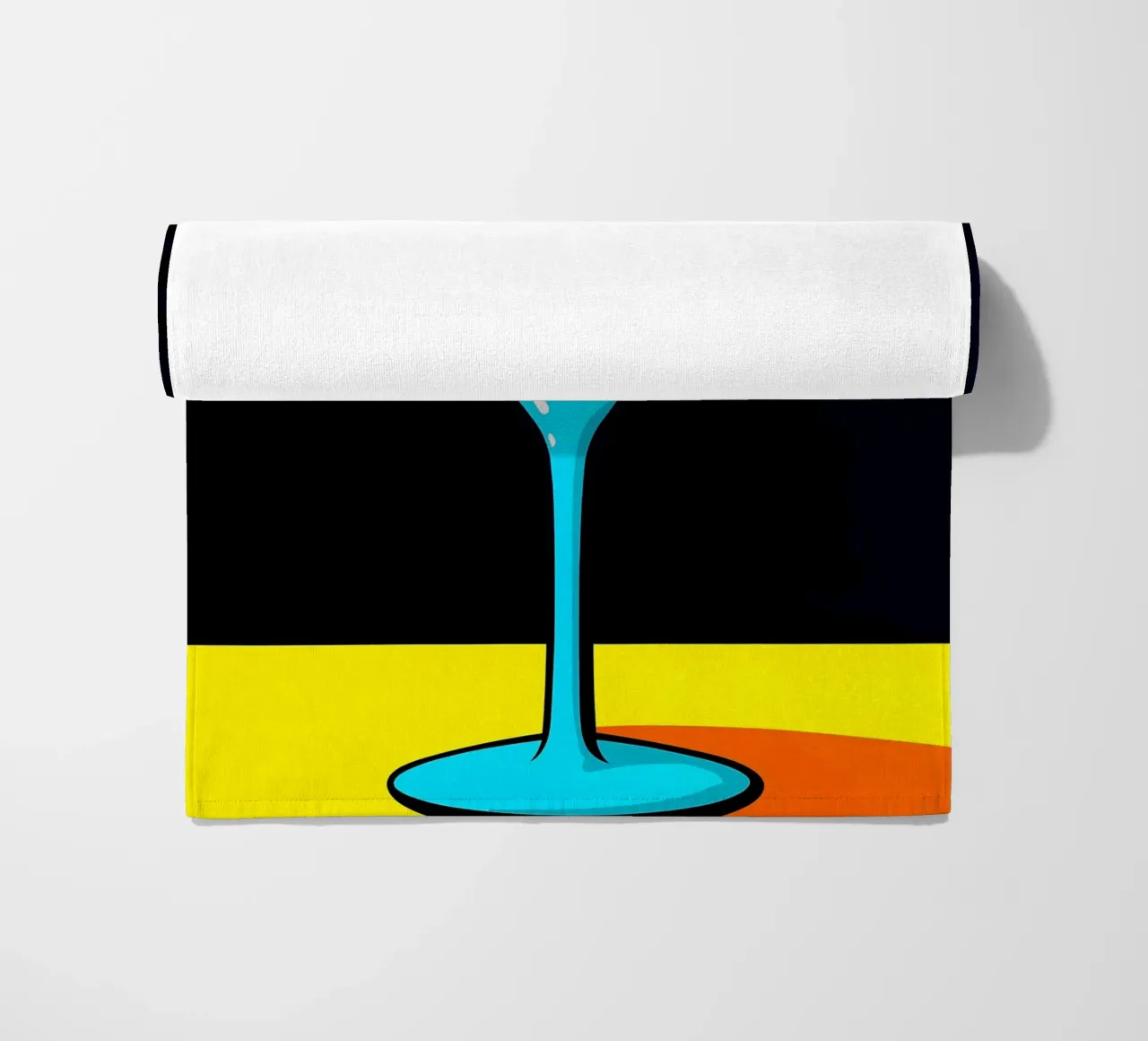 Martini - Pop Art telo mare da ColorCrash Gallery