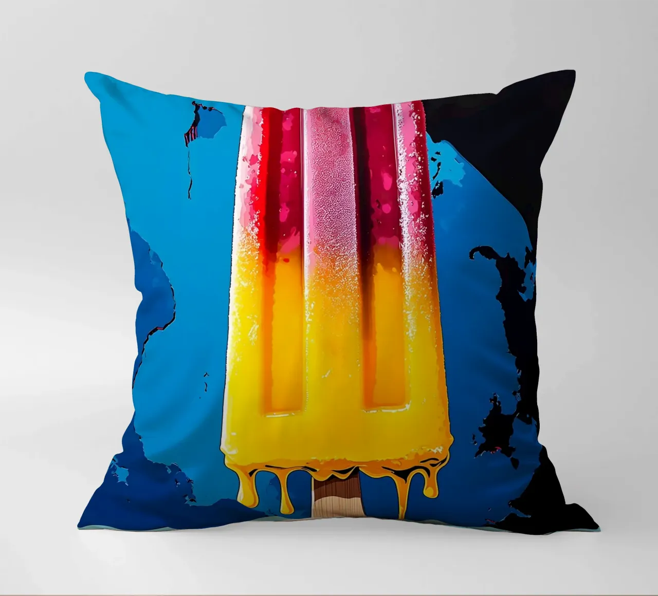 Popsicle - Pop Art cuscino da ColorCrash Gallery
