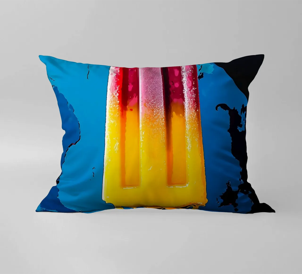 Popsicle - Pop Art cuscino da ColorCrash Gallery