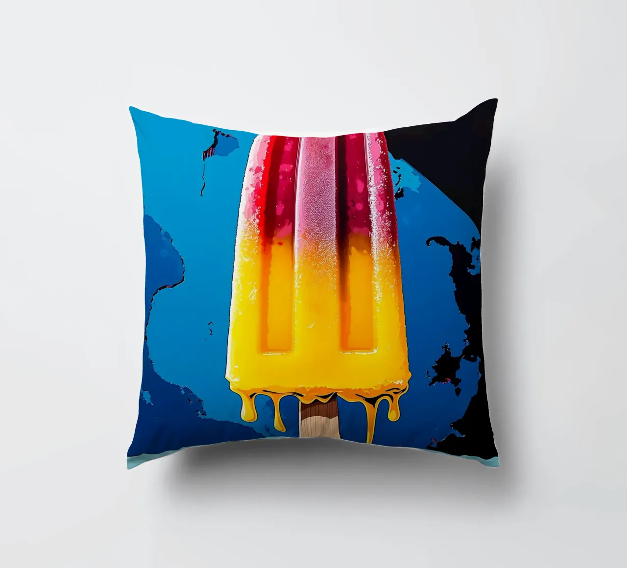 Popsicle - Pop Art cuscino da ColorCrash Gallery