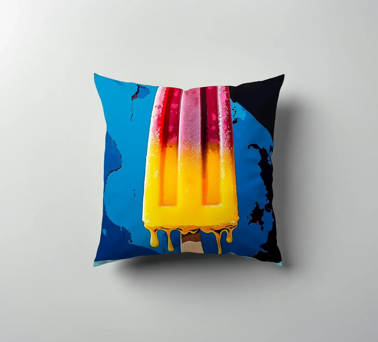 Popsicle - Pop Art cuscino da ColorCrash Gallery