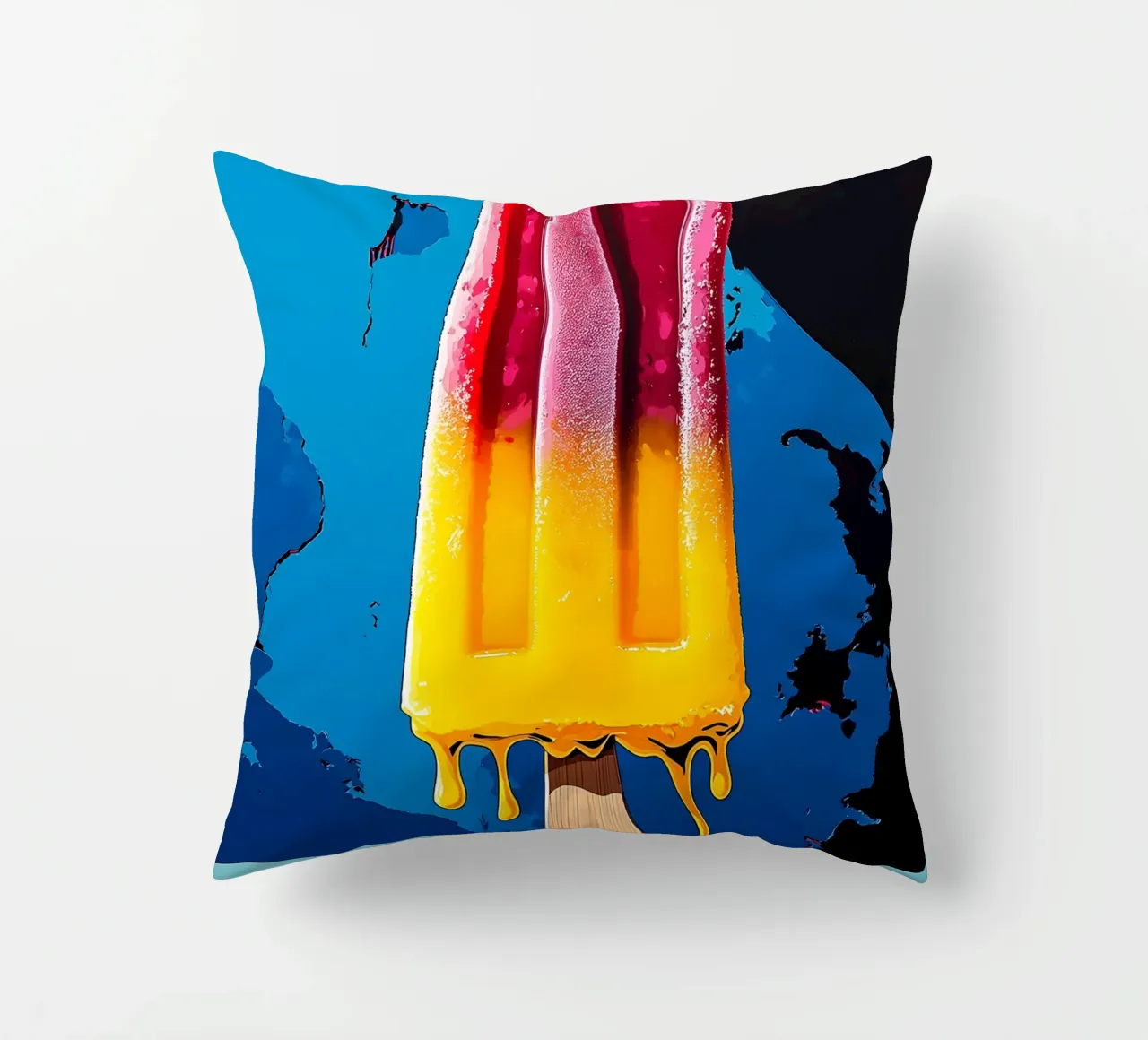 Popsicle - Pop Art cuscino da ColorCrash Gallery