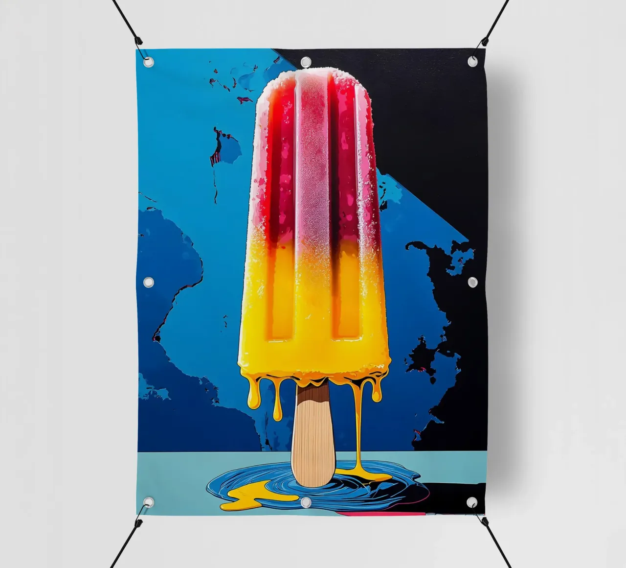 Popsicle - Pop Art telo in pvc da ColorCrash Gallery