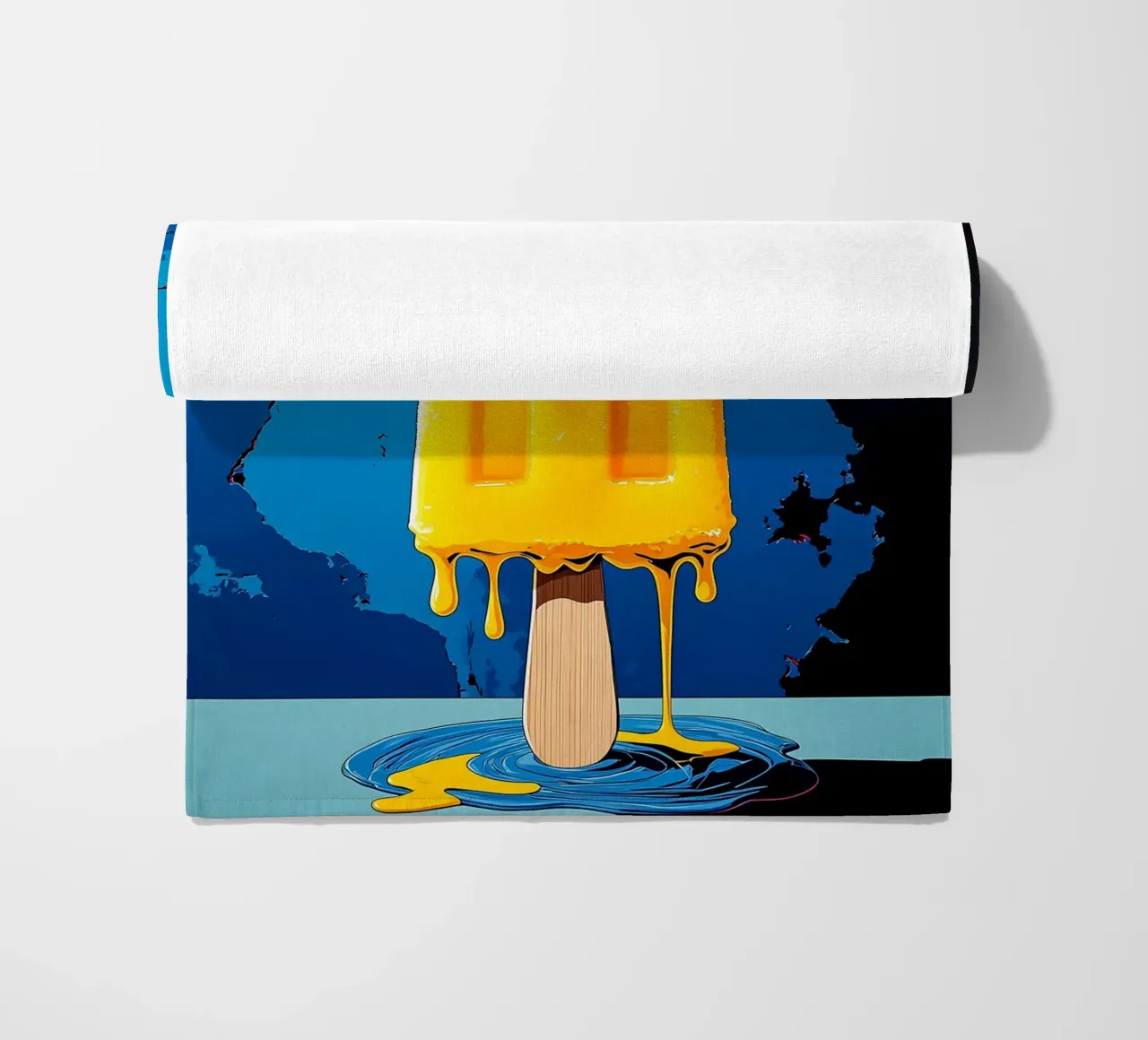 Popsicle - Pop Art telo mare da ColorCrash Gallery