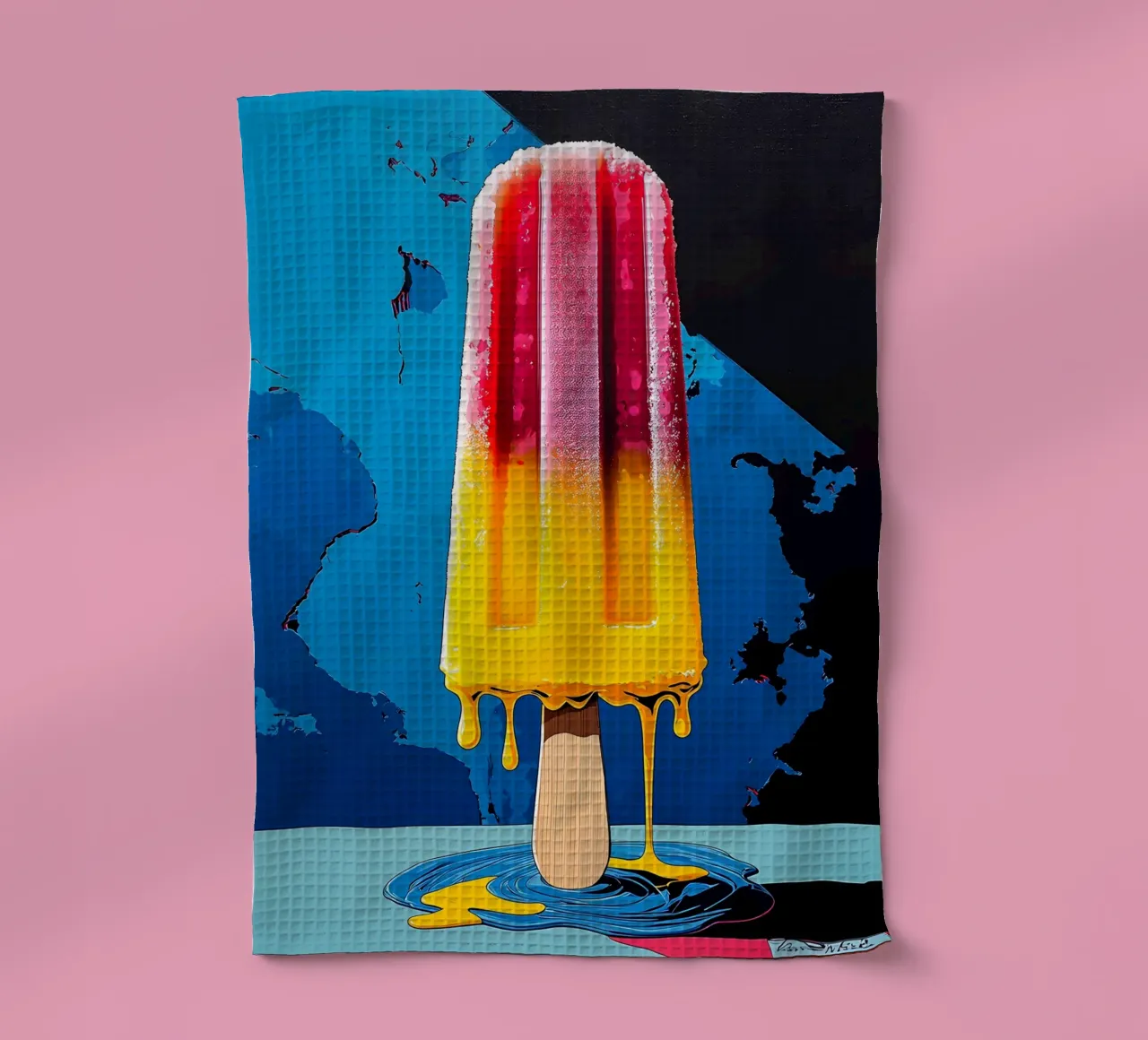 Popsicle - Pop Art canovaccio da cucina da ColorCrash Gallery