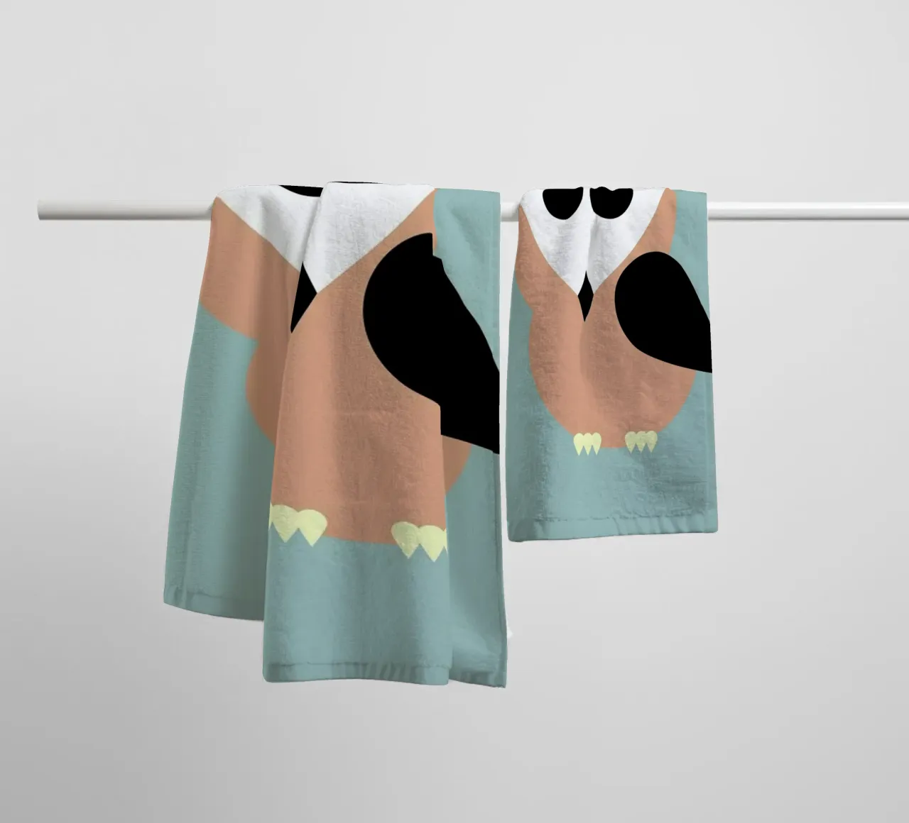 Celine the Owl towel by Marx & Croft