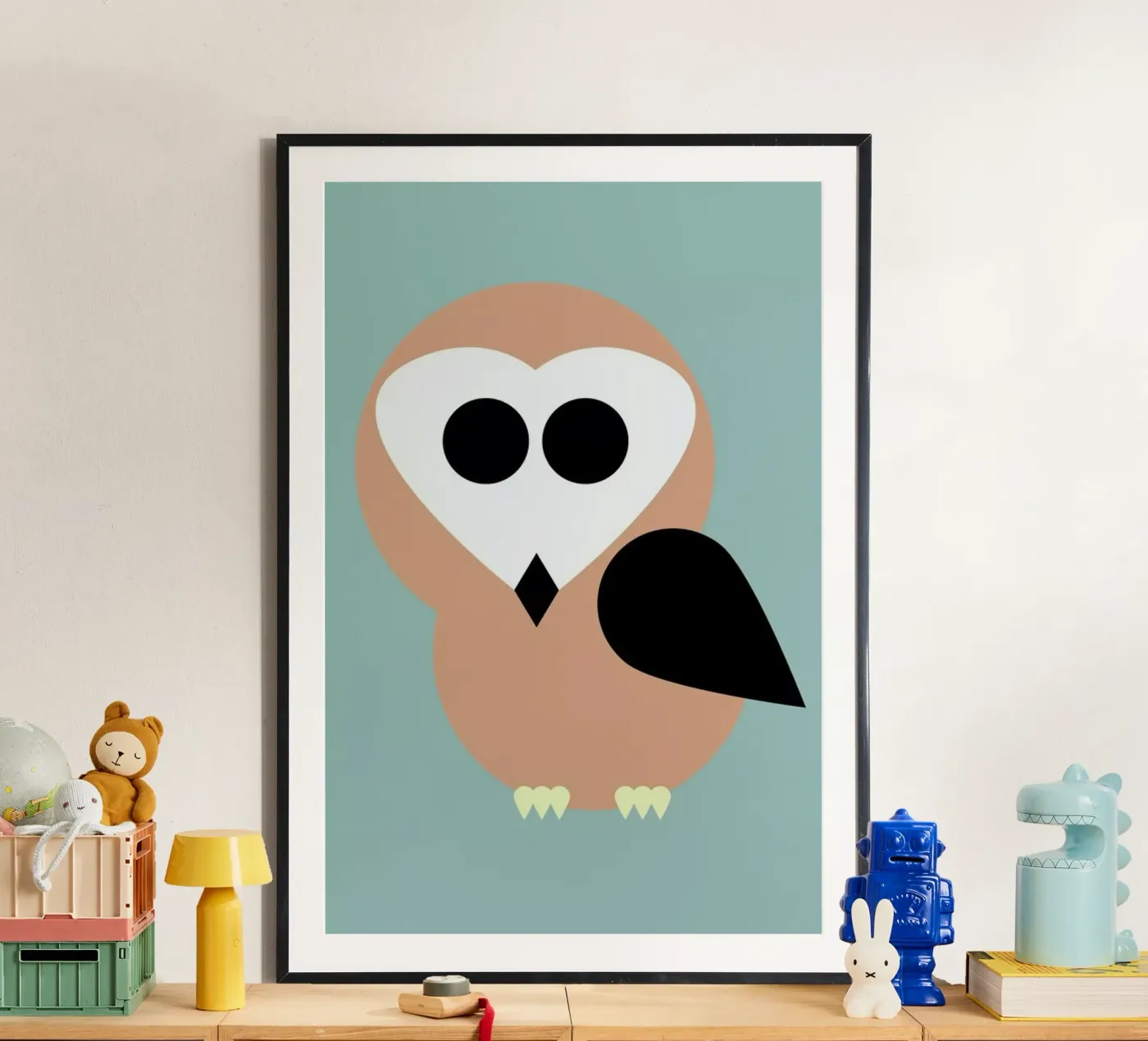 Celine the Owl poster da Marx & Croft