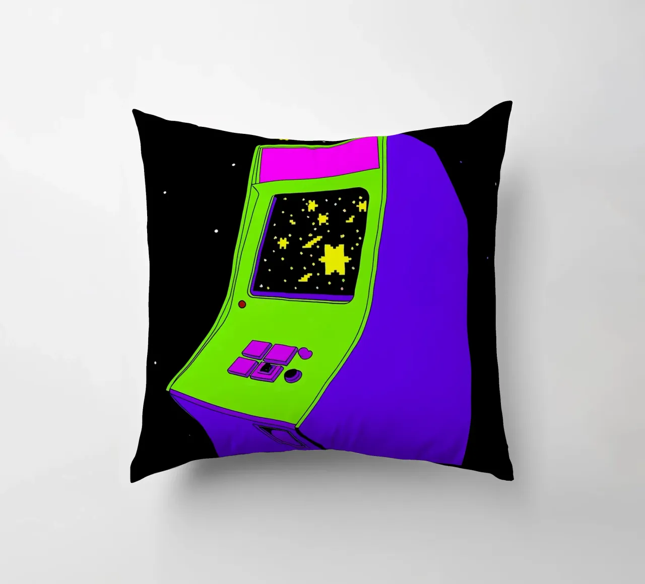 mobile arcade - Pop Art cuscino da ColorCrash Gallery