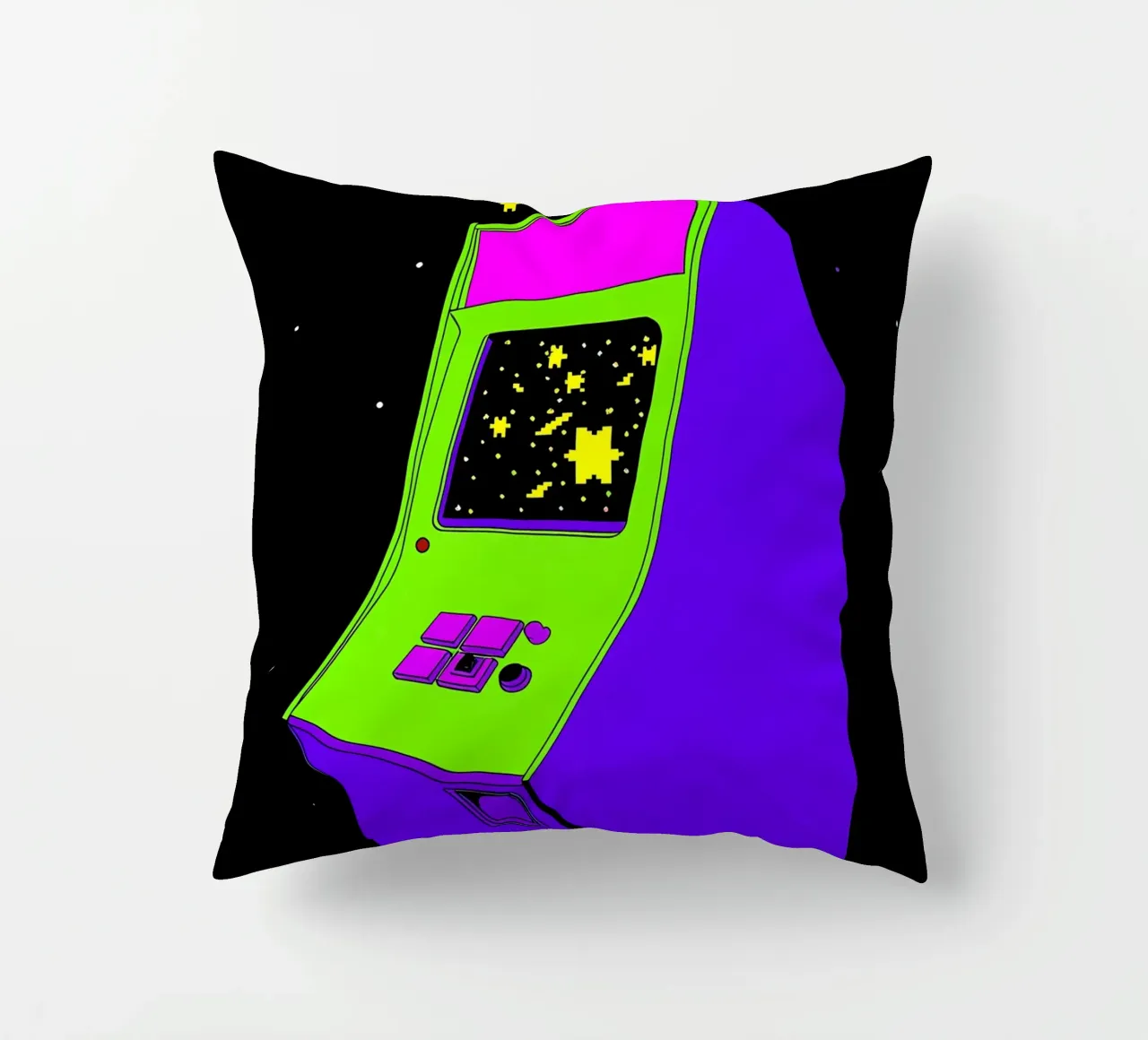 mobile arcade - Pop Art cuscino da ColorCrash Gallery