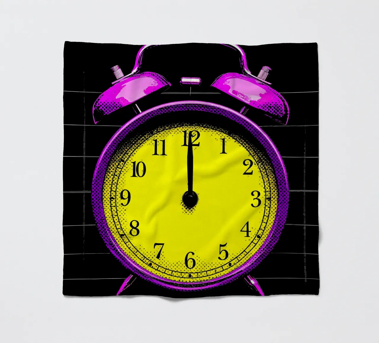 Sveglia - Pop Art coperta in pile da ColorCrash Gallery