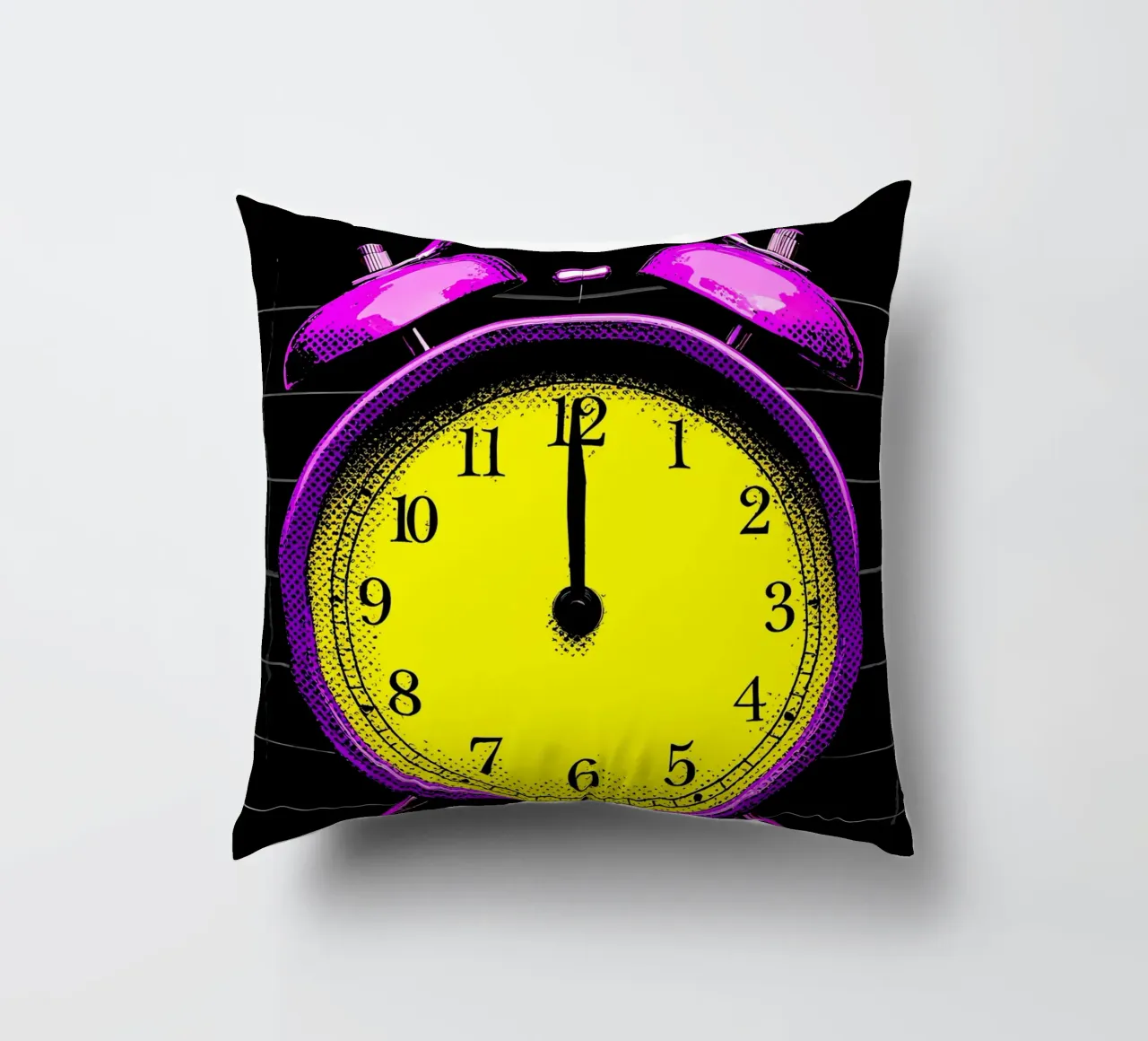 Sveglia - Pop Art cuscino da ColorCrash Gallery