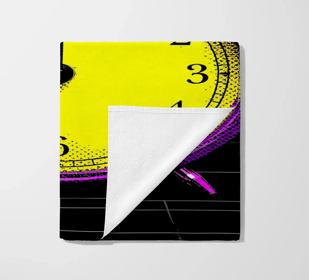 Sveglia - Pop Art telo mare da ColorCrash Gallery