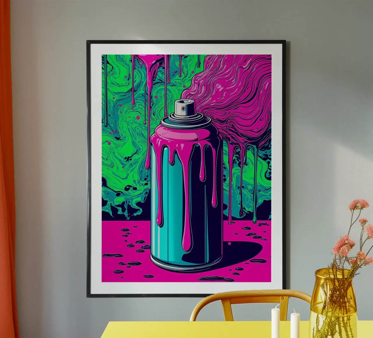 Spray Can - Pop Art hahnemühle by ColorCrash Gallery