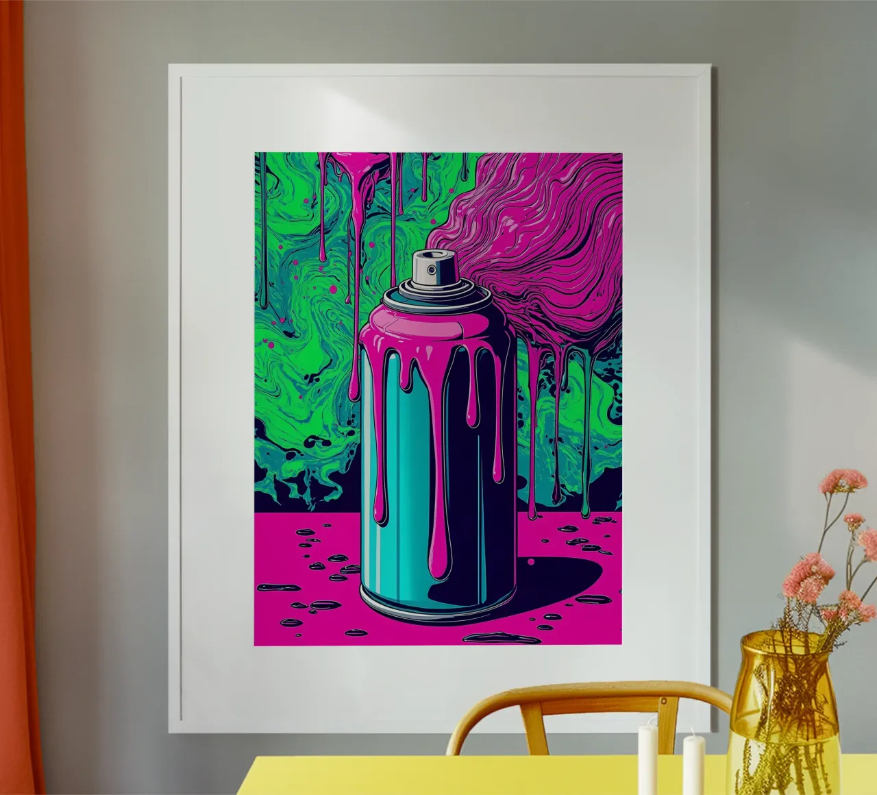 Spray Can - Pop Art hahnemühle by ColorCrash Gallery