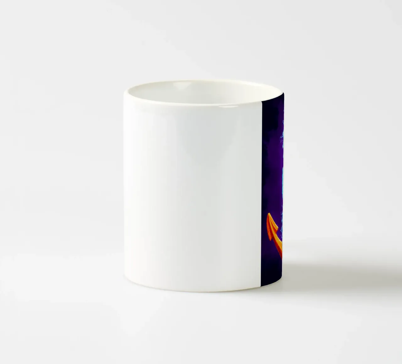 Cavalluccio marino su un'ancora - Pop Art tazza in ceramica da ColorCrash Gallery