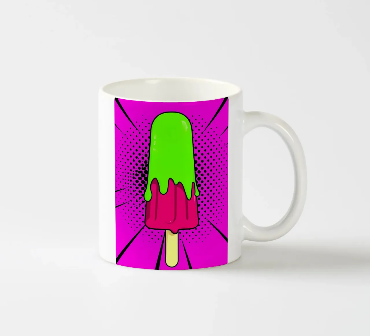 Popsicle - Pop Art tazza in ceramica da ColorCrash Gallery