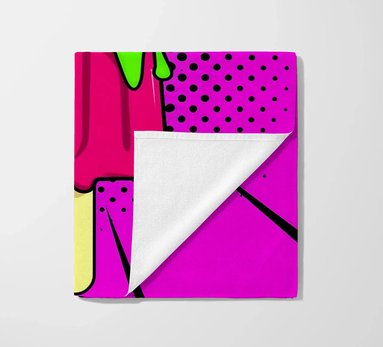 Popsicle - Pop Art telo mare da ColorCrash Gallery