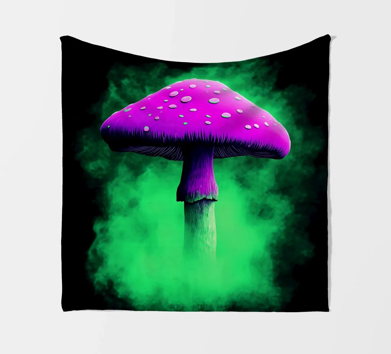 Fungo - Pop Art coperta in pile da ColorCrash Gallery