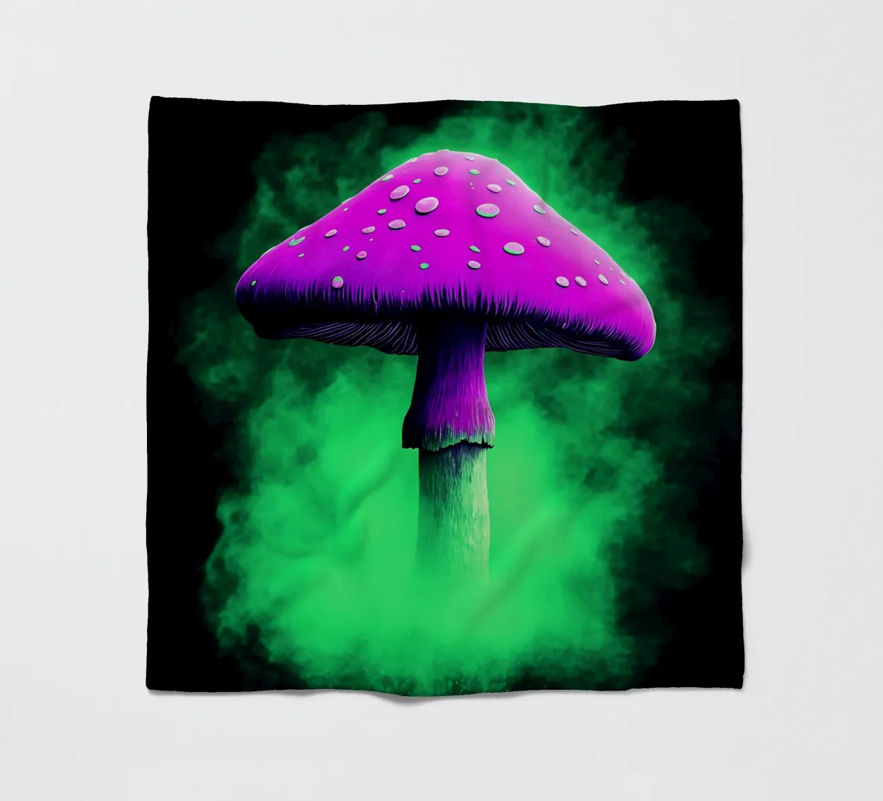 Fungo - Pop Art coperta in pile da ColorCrash Gallery