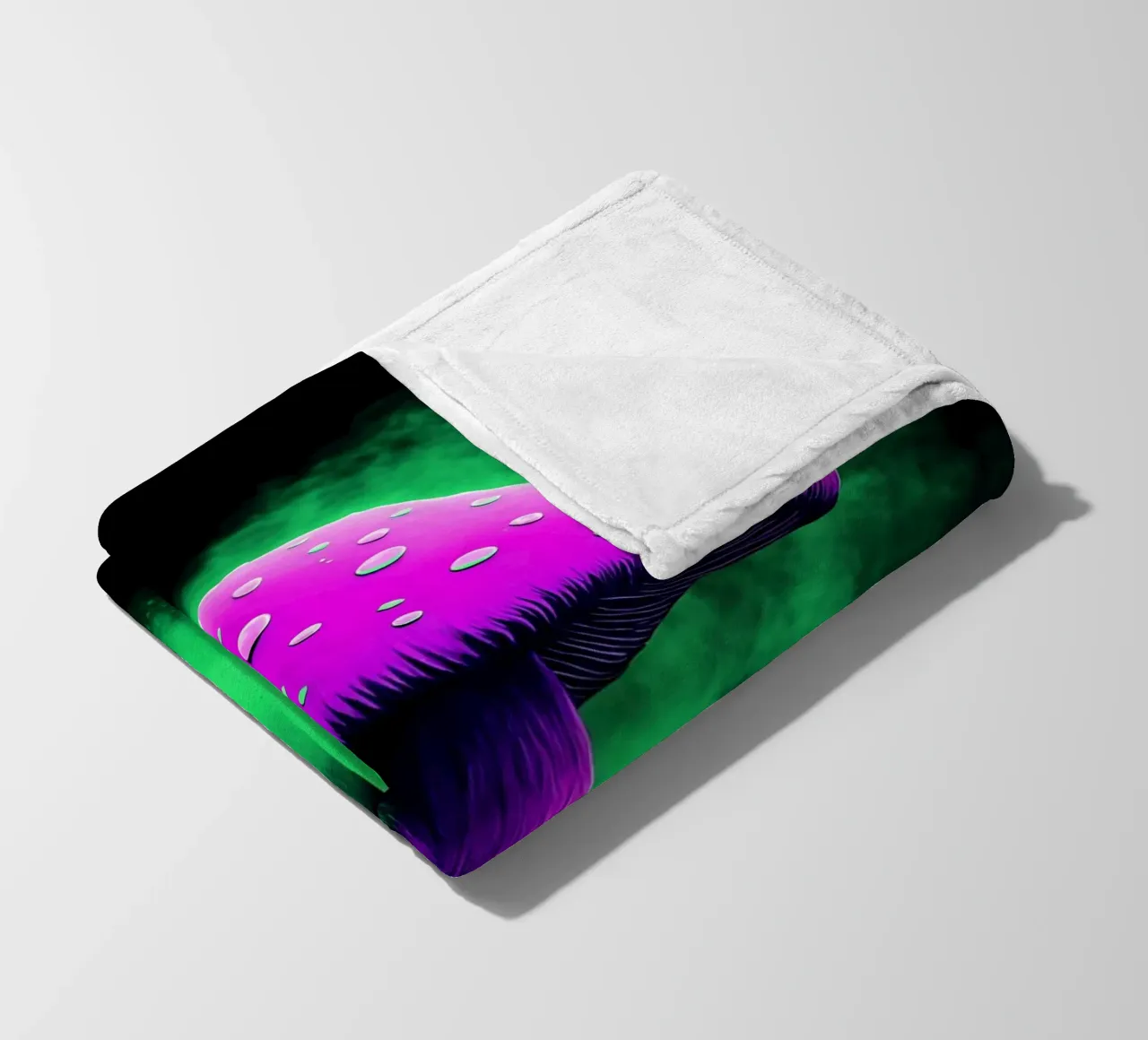 Fungo - Pop Art coperta in pile da ColorCrash Gallery