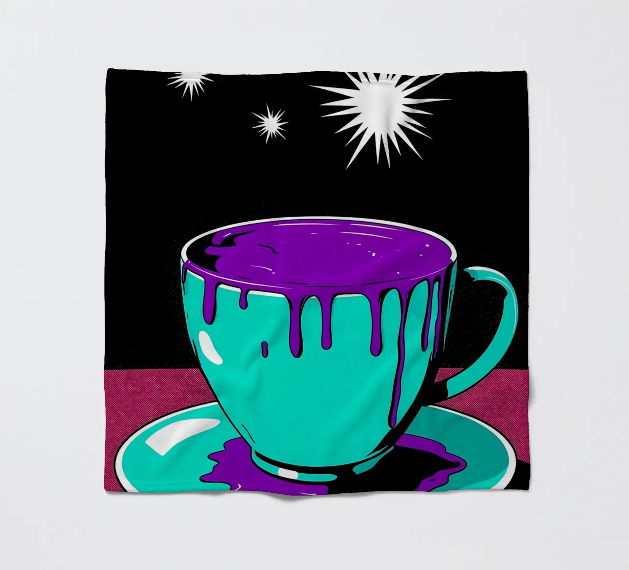 Tazza da caffè - Pop Art coperta in pile da ColorCrash Gallery