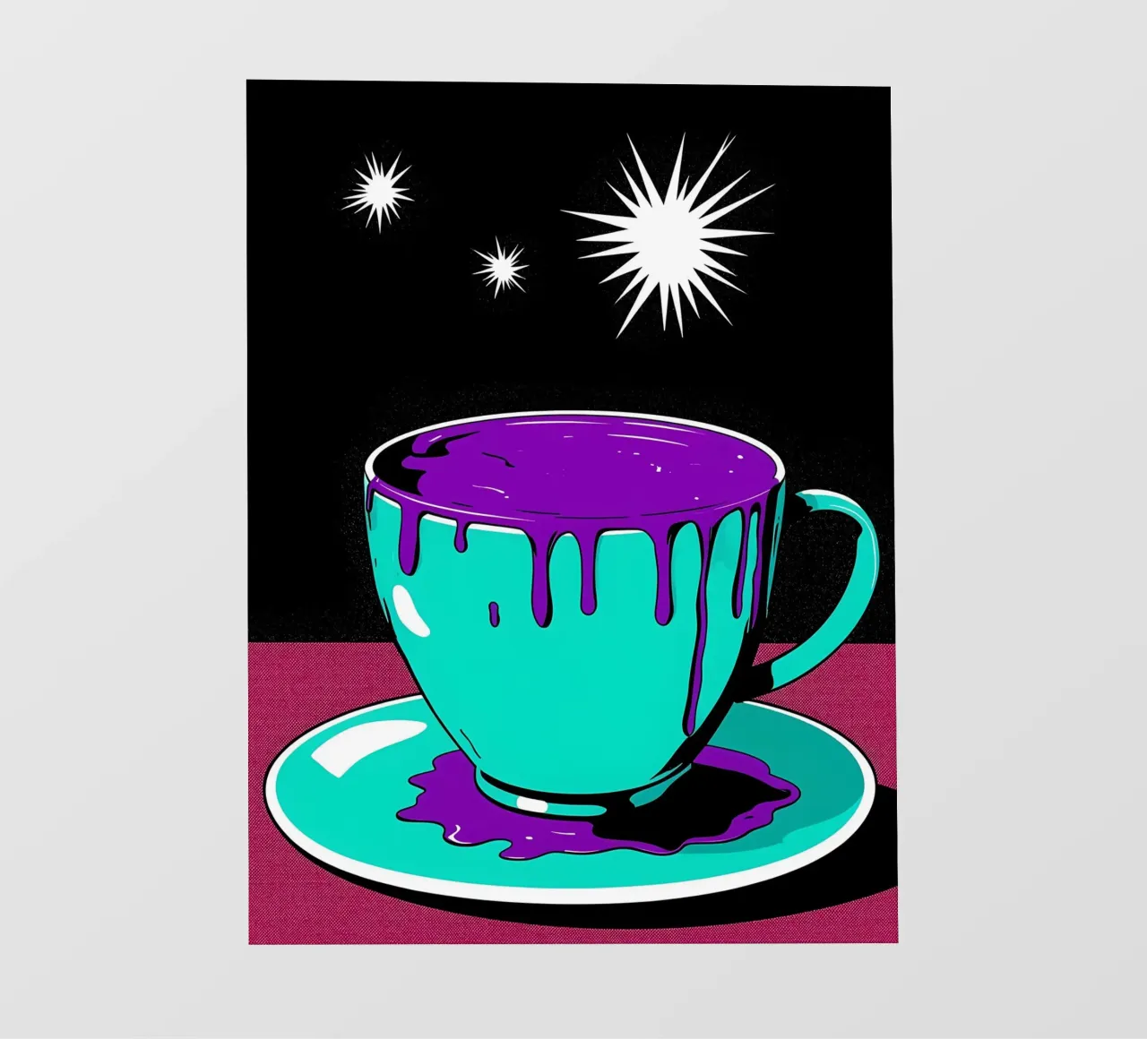 Tazza da caffè - Pop Art pellicola backlit da ColorCrash Gallery