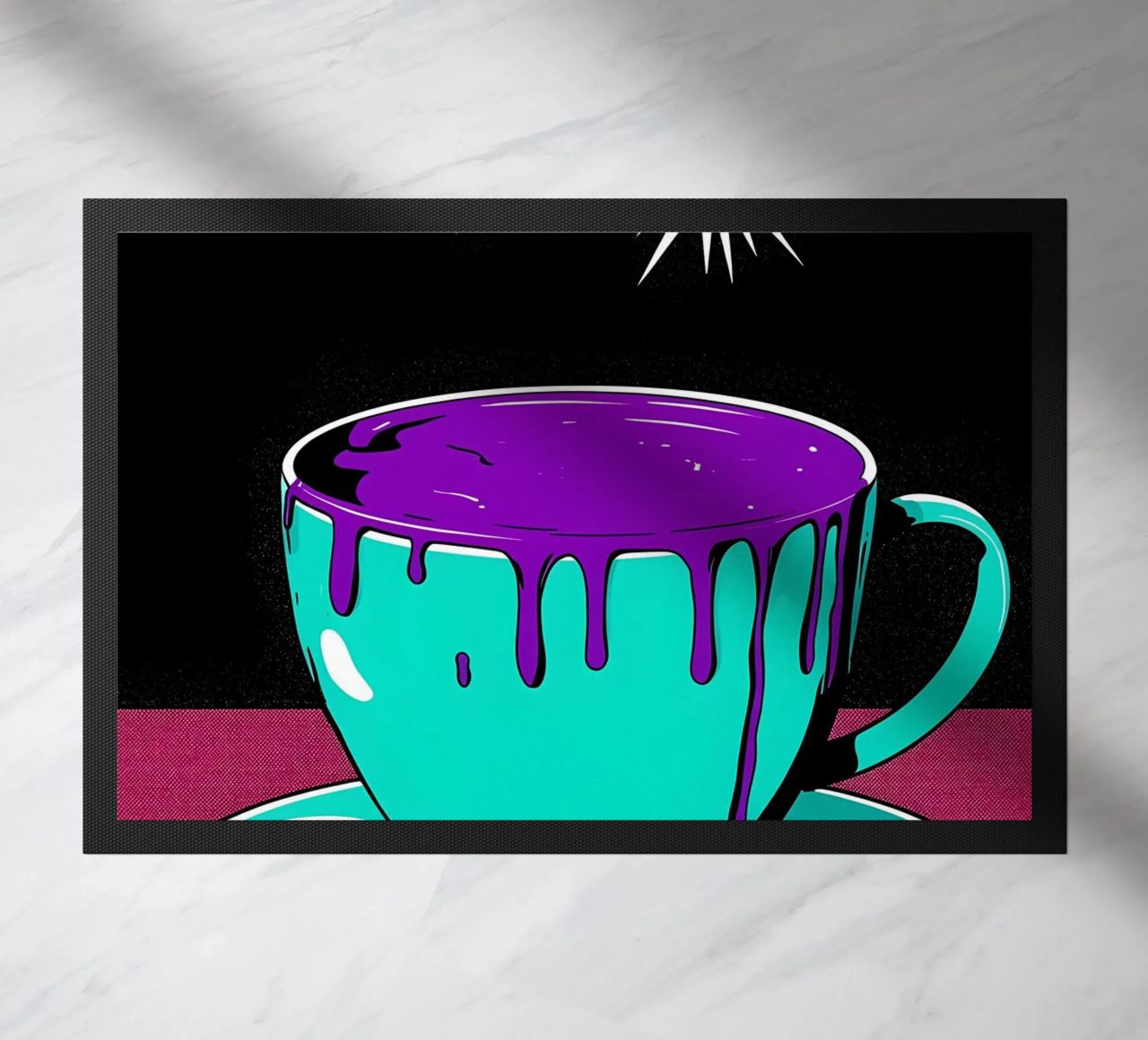 Tazza da caffè - Pop Art zerbino da ColorCrash Gallery