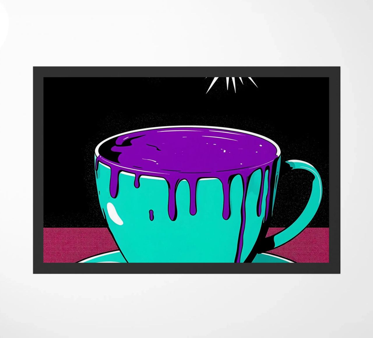 Tazza da caffè - Pop Art zerbino da ColorCrash Gallery