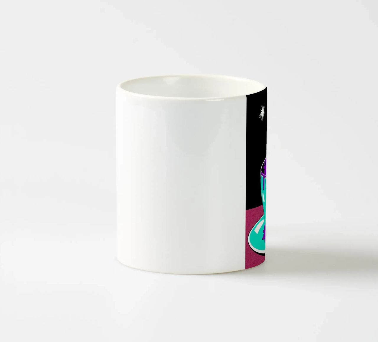 Kaffeebecher - Pop Art Keramik Tasse von ColorCrash Gallery