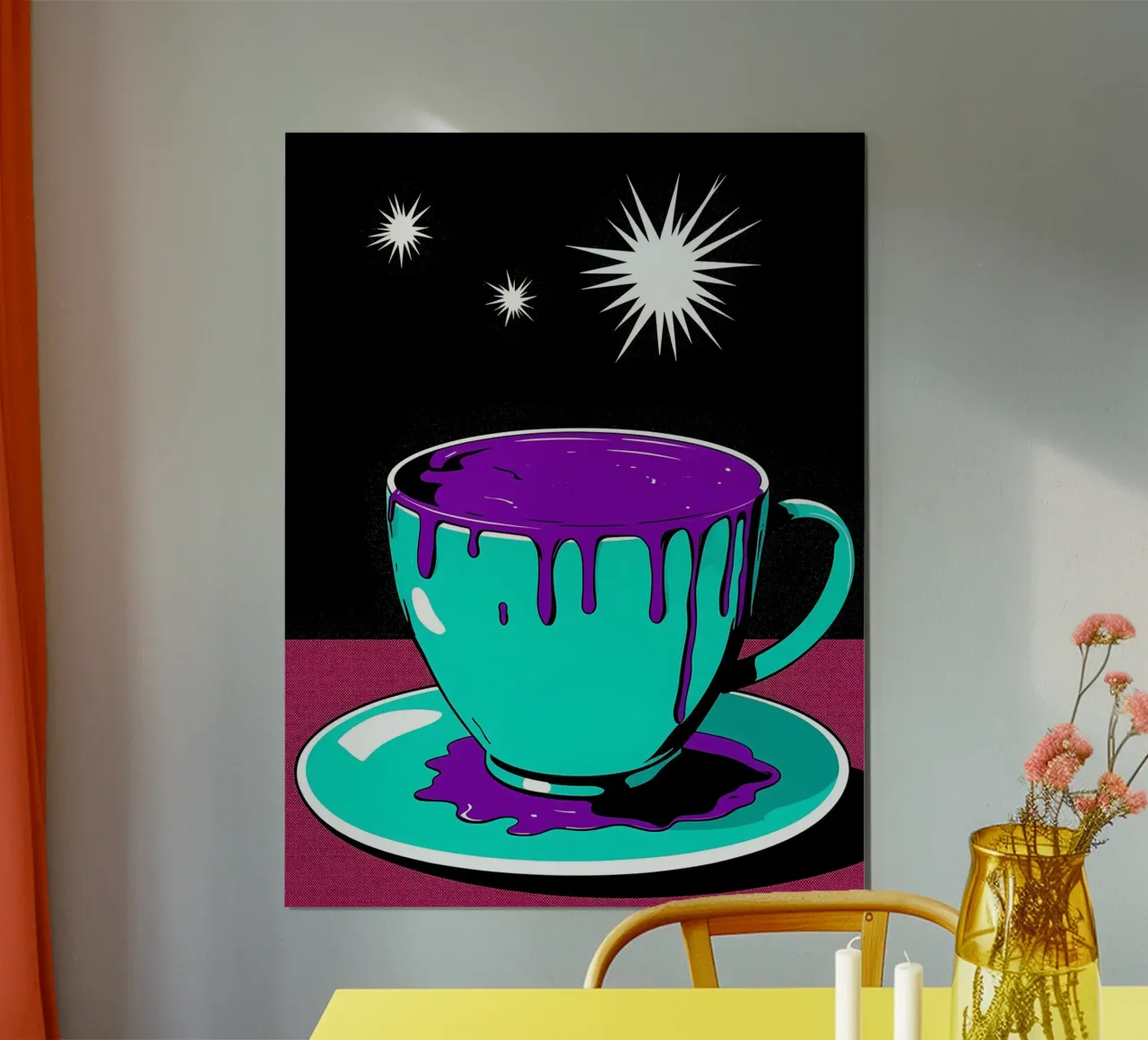 Tazza da caffè - Pop Art carta hahnemühle da ColorCrash Gallery